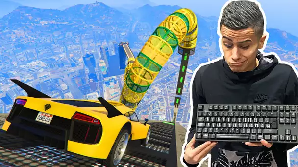 ON JOUE CLAVIER/SOURIS SUR GTA 5 ! (Course)