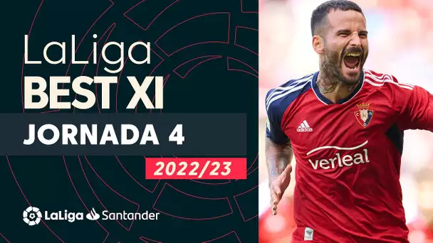 LaLiga Best XI Jornada 4