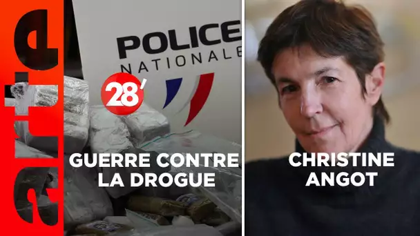 Christine Angot / Trafic de drogue : faut-il faire parler la poudre ? - 28 Minutes - ARTE