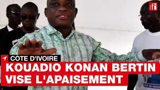 #CôtedIvoire : Kouadio Konan Bertin, ministre de la Réconciliation, vise l’apaisement politique