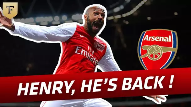 Thierry Henry : le retour de la légende à Arsenal (2012)