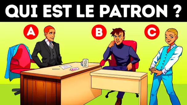 Survivras-tu à ton premier jour au bureau? || Énigmes Super Difficiles