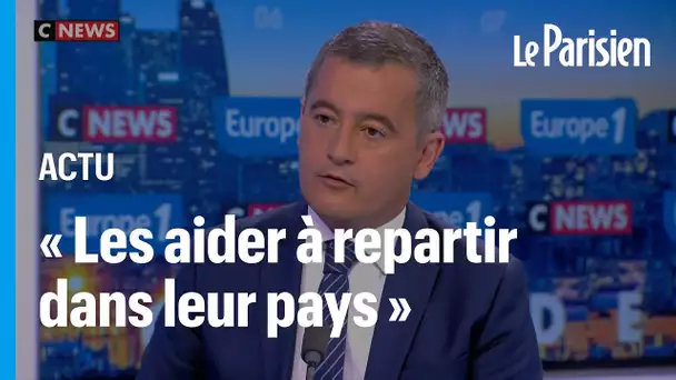 Crise à Lampedusa : « La France ne s’apprête pas » à accueillir les migrants, assure Gérald Darmanin