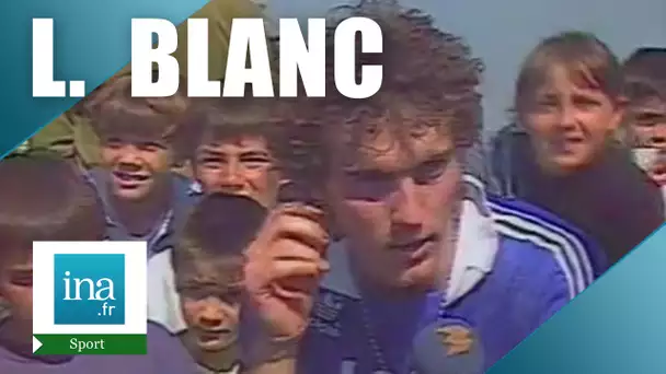 Le retour aux sources de Laurent Blanc avec les jeunes footballeurs | Archive INA