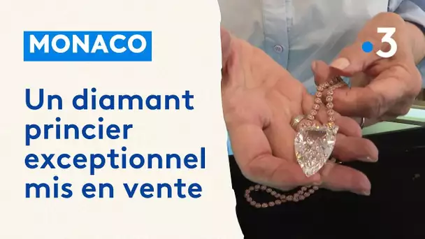 Un diamant princier exceptionnel mis en vente à Monaco