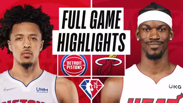 PISTONS at HEAT | FULL GAME HIGHLIGHTS | March 15, 2022