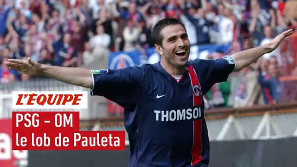 On a redessiné le lob impossible de Pauleta face à Barthez en 2004 - Foot - L1 - PSG-OM