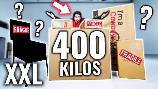 Mon 2ème Plus Gros Unboxing XXL ! (400KG)