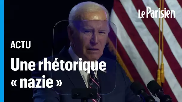 Biden accuse Trump d'utiliser le « même langage que celui utilisé dans l'Allemagne nazie »