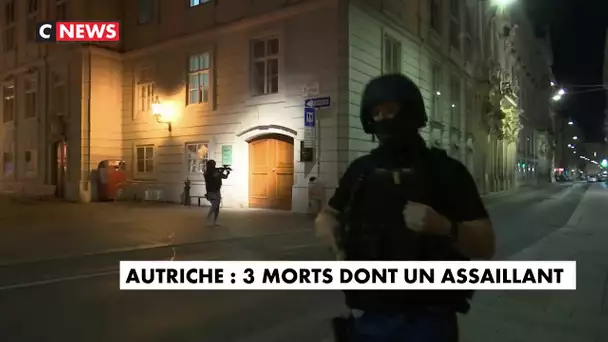 Attaque terroriste près de la grande synagogue de Vienne