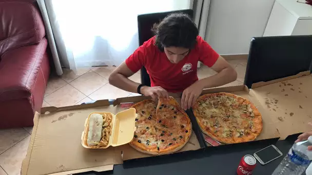 2 MEGA PIZZA FONDANTE+ 1 KEBAB DÉFI