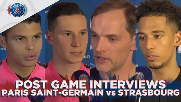 POST GAME INTERVIEWS : PARIS SAINT-GERMAIN vs STRASBOURG