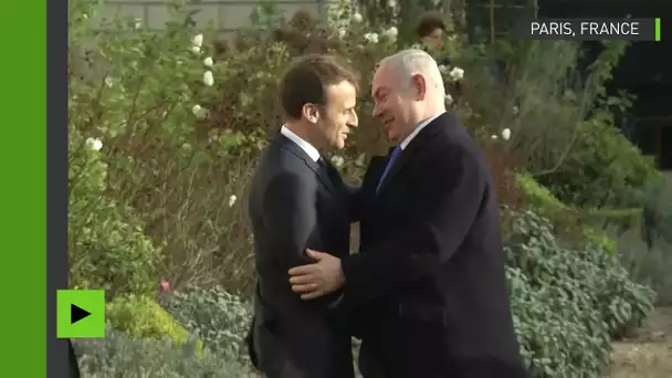 En pleine crise, le Premier ministre israélien Netanyahou reçu à l&#039;Elysée pour rencontrer Macron