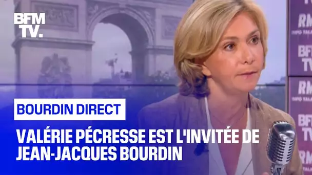 Valérie Pécresse face à Jean-Jacques Bourdin en direct