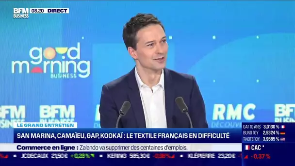 Yohann Petiot (Alliance du Commerce) : L'industrie textile française appelle à l'aide