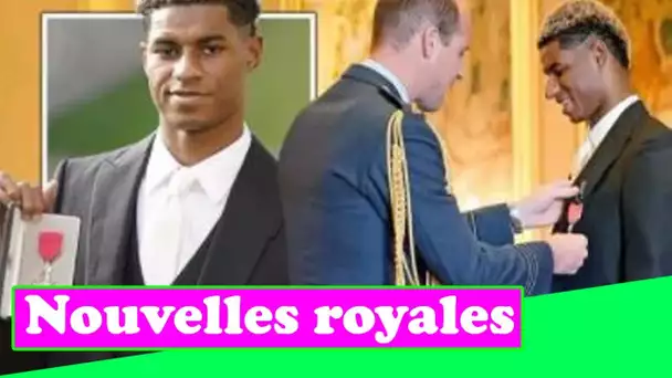 William conduit les fans royaux avec un travail important au nom de la reine - Marcus Rashford honor