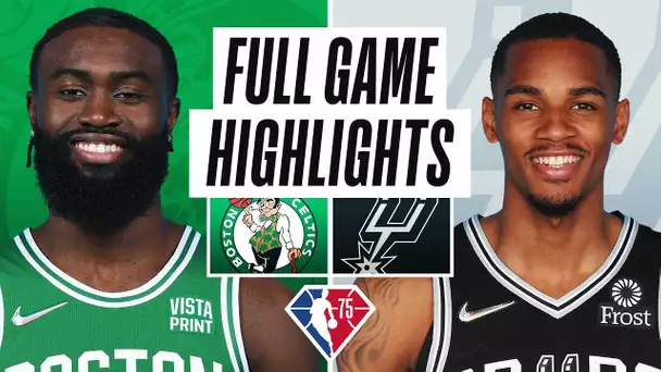 CELTICS at SPURS | FULL GAME HIGHLIGHTS | November 26, 2021