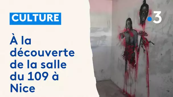 A la découverte de la salle du 109, le pôle de cultures contemporaines de la ville de Nice