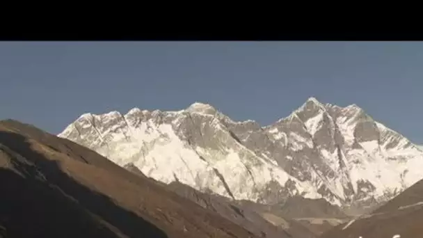 Népal : paysages de la vallée de l'Imja Khola et de l'Everest