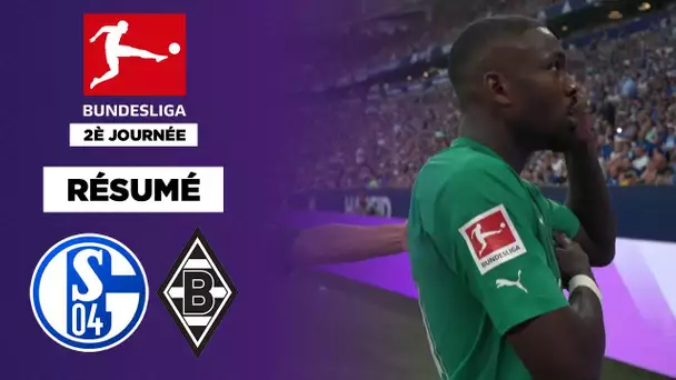 Résumé : Thuram en feu, Gladbach accroché sur le fil contre Schalke