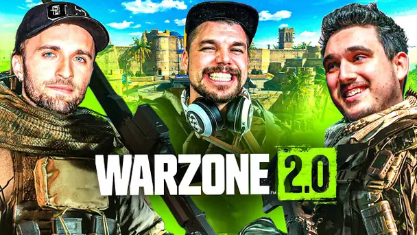 WARZONE 2 avec SQUEEZIE et CHOWH1… ça part en cou***e