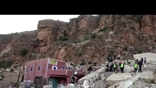 Séisme au Maroc : après le tremblement de terre, le Haut-Atlas pleure ses morts • FRANCE 24