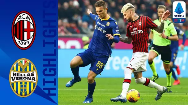 Milan 1-1 Hellas Verona | I rossoneri si fermano senza Ibrahimovic | Serie A TIM