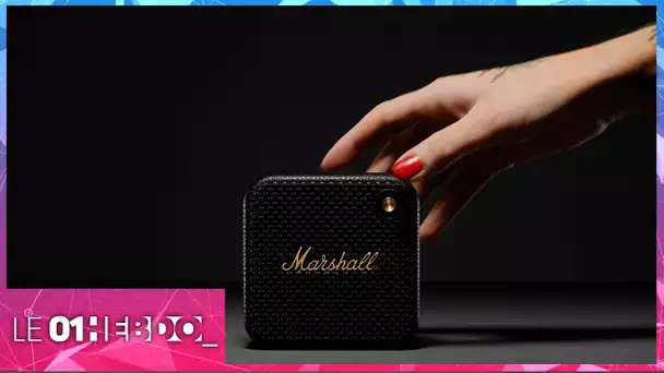 01Hebdo #354 : Marshall lance sa plus petite enceinte portable