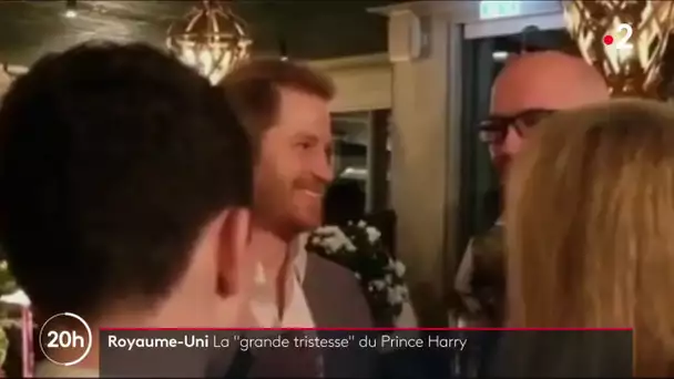 La "grande tristesse" du Prince Harry