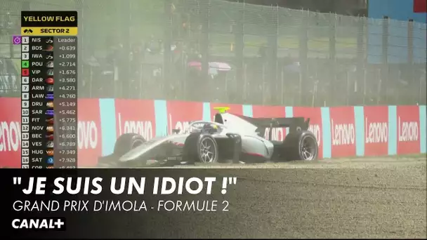 La sortie de piste de Jüri Vips - Grand Prix d'Imola - F2