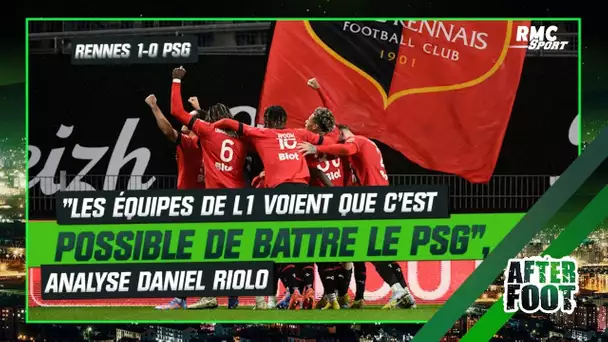 Rennes 1-0 PSG : "Les équipes de Ligue 1 voient que c'est possible de battre le PSG", analyse Riolo
