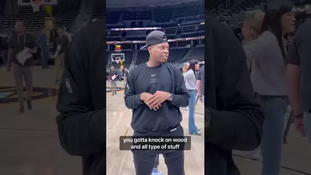 Kyle Lowry and his old teammate take the phrase "knock on wood" very seriously | #Shorts