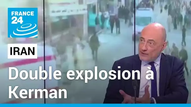 Iran : double explosion à Kerman, Téhéran dénonce une "attaque terroriste" • FRANCE 24