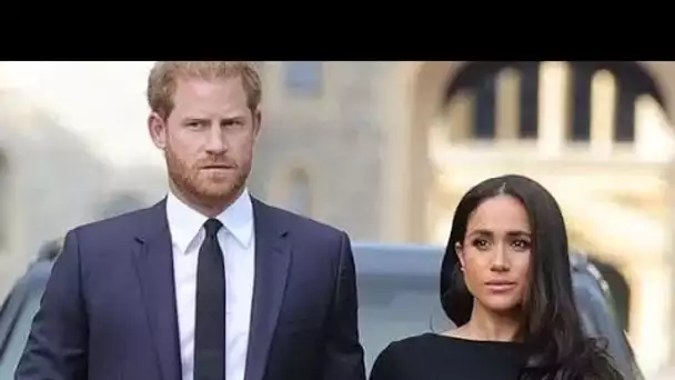 Le prince Harry et Meghan Markle subissent une «rétrogradation» sur le site Web de la famille royale
