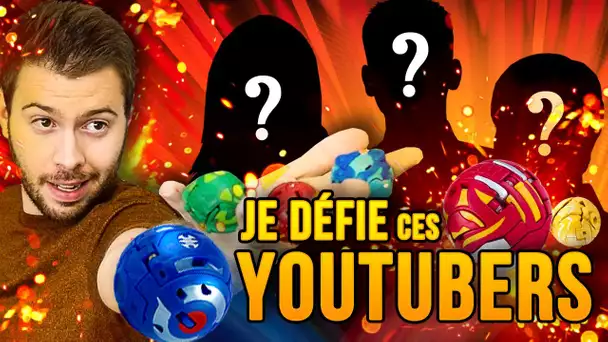 JE DEFIE 3 YOUTUBERS A CE CHALLENGE ! ~ Bakugan