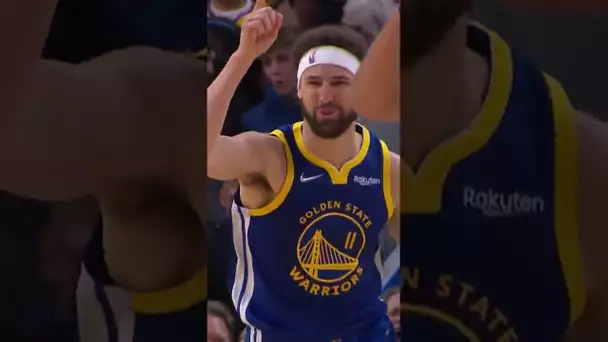 Draymond Waves Klay Over With Elite Vision 👀