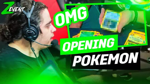 OUVERTURE D'UNE BOX POKEMON À 20 000 $ AU ZEVENT 2021 ft. Gotaga & bien d'autres