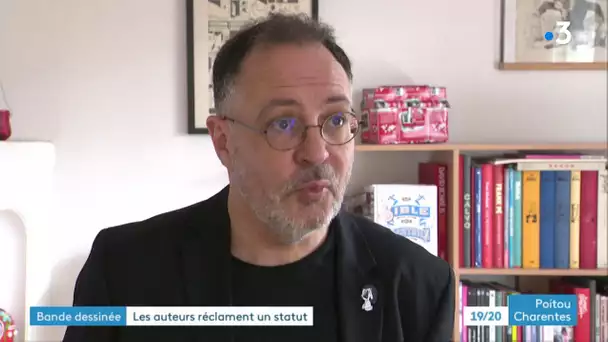 Charente : les auteurs de BD réclament un statut professionnel