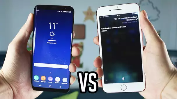 Siri (iPhone 7) VS Bixby (Galaxy S8)