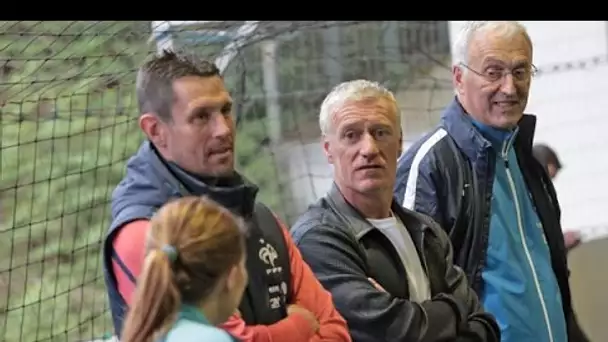 La rencontre de Didier Deschamps avec les Bleues !