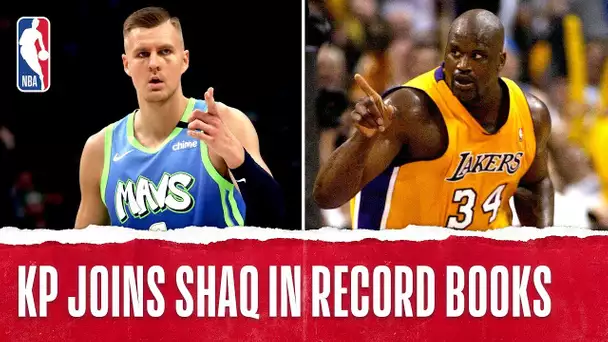 Porzingis Joins Shaq To Have 30+ PTS & 5+ BLK In Back-To-Back Games!