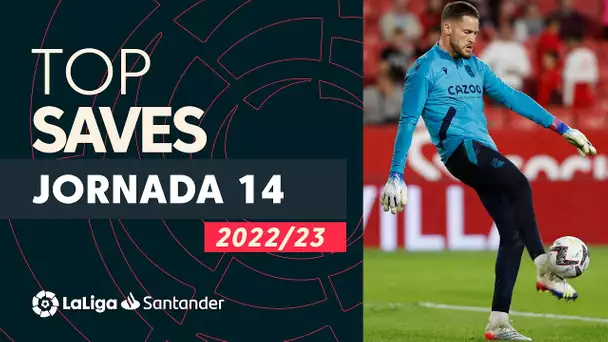 LaLiga TOP 5 Paradas Jornada 14 LaLiga Santander 2022/2023