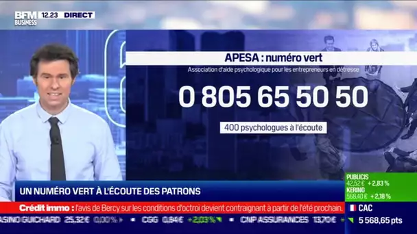 Marc Binnié (Apesa) : Un numéro vert à l'écoute des patrons