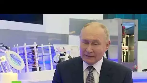Poutine : « c’est très bien qu’ils regardent et écoutent ce que je dis »