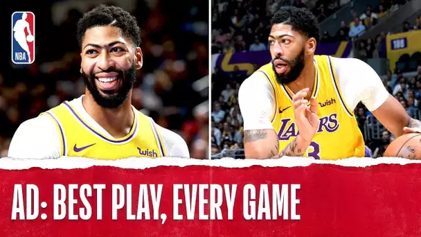Anthony Davis' Best Plays From Every Game
