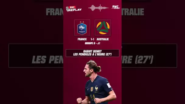 France - Australie : Les buts de Rabiot et Giroud en première période