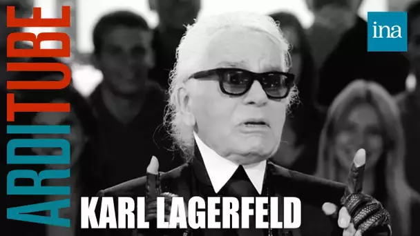 Karl Lagerfeld livre ses secrets chez Thierry Ardisson | INA Arditube