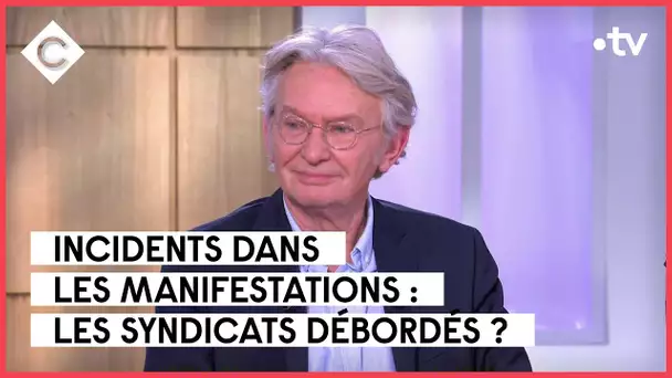 Jean-Claude Mailly et Anne-Elisabeth Moutet - C à vous - 23/03/2023