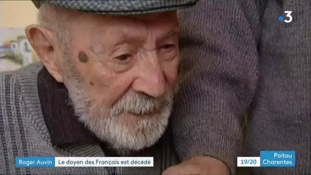 Roger Auvin, le doyen des Français est mort à Limalonges dans les Deux-Sèvres