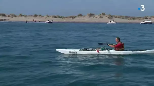 Grau du Roi : 7000 km en kayak, les aventures de "Lapinou"